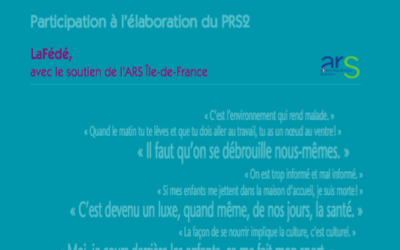 Les paroles d’habitantes et d’habitants sur la santé sont en ligne !